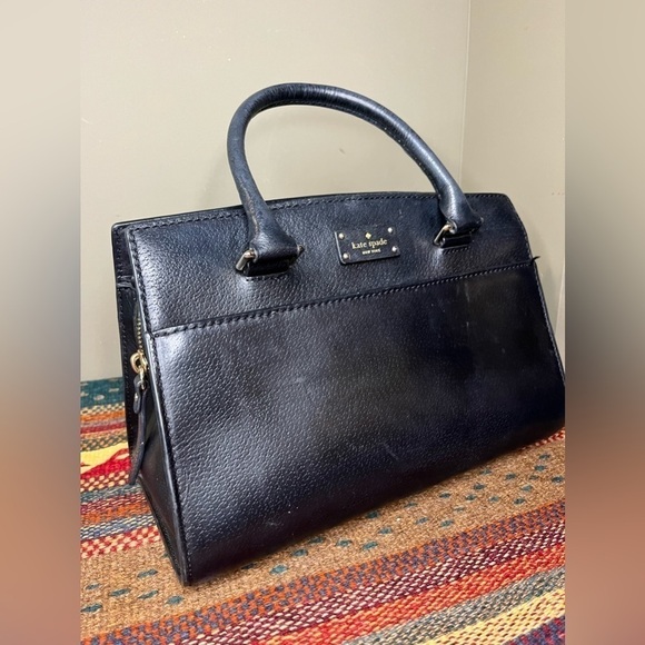 Kate Spade Black Minimalist Crossbody Handle Purse - Picture 2 of 10